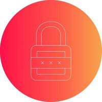 Lock Creative Icon Design vector