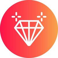 Diamond Creative Icon Design vector