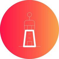 Lighthouse Creative Icon Design vector