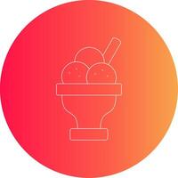 Dessert Creative Icon Design vector