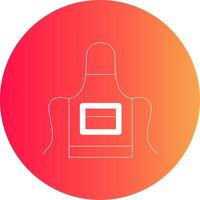 Apron Creative Icon Design vector