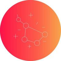 Constellation Creative Icon Design vector