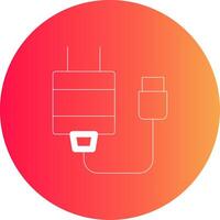 Charger Creative Icon Design vector