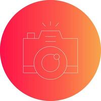 Camera Creative Icon Design vector