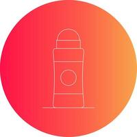 Deodorant Creative Icon Design vector