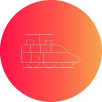 Train Creative Icon Design vector