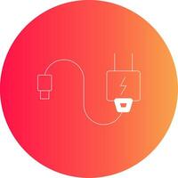 Charger Creative Icon Design vector