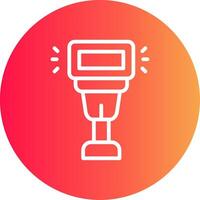 Camera Flash Creative Icon Design vector