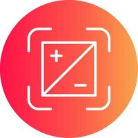 Exposure Creative Icon Design vector