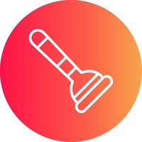 Plunger Creative Icon Design vector