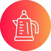 Kettle Creative Icon Design vector