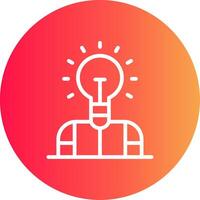 Idea Creative Icon Design vector