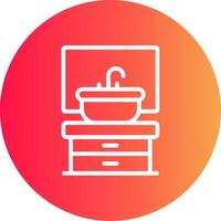 Sink Creative Icon Design vector