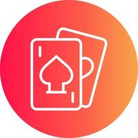 Poker Creative Icon Design vector