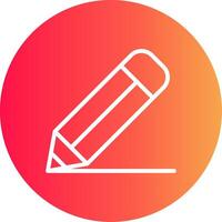 Pencil Creative Icon Design vector