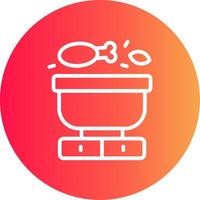 diseño de icono creativo de cocina vector