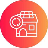 Renewable Energy Creative Icon Design vector