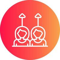 Same Approach Creative Icon Design vector