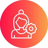 User Settings Creative Icon Design vector