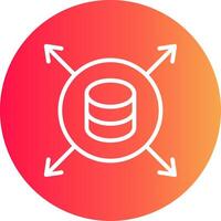 Data Driven Creative Icon Design vector