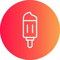 Ice Cream Creative Icon Design vector