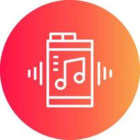 Smart Sound Creative Icon Design vector