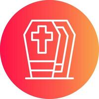 Coffin Creative Icon Design vector