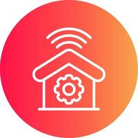 Home Automation Creative Icon Design vector
