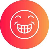 Grin Creative Icon Design vector