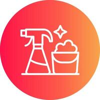 Cleanliness Creative Icon Design vector