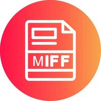 MIFF Creative Icon Design vector