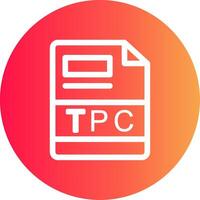 TPC Creative Icon Design vector