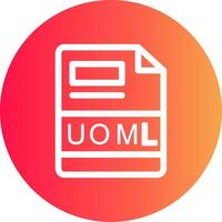 UOML Creative Icon Design vector