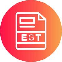 EGT Creative Icon Design vector