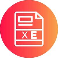 XE Creative Icon Design vector