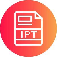 IPT Creative Icon Design vector