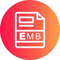 EMB Creative Icon Design vector