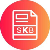 skb creativo icono diseño vector