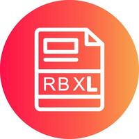 RBXL Creative Icon Design vector