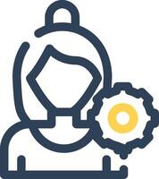User Settings Creative Icon Design vector