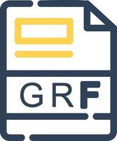 GRF Creative Icon Design vector