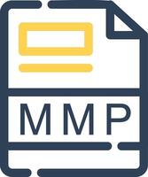 MMP Creative Icon Design vector