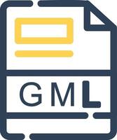 GML Creative Icon Design vector