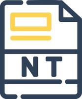 NT Creative Icon Design vector