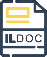 ILDOC Creative Icon Design vector