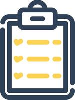 Line Two Color Design vector