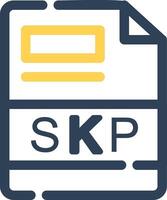 SKP Creative Icon Design vector