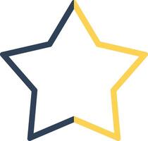 Star Creative Icon Design vector