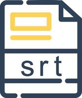 srt Creative Icon Design vector