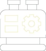 Machinery Creative Icon Design vector